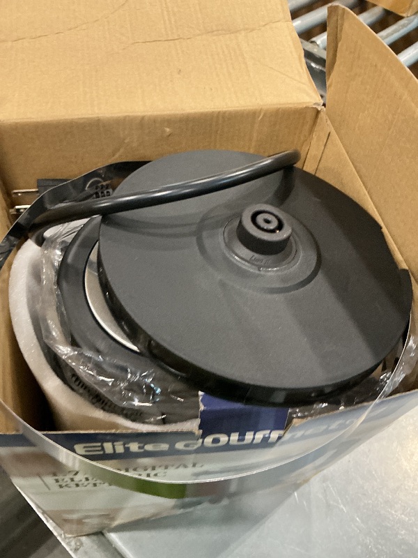 Photo 1 of [DAMAGED] Elite Gourmet 1.7L Electric Tea Kettle