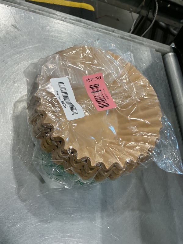 Photo 1 of 100 PCS Coffee Filters Compatible with Breville, Extra Large Basket Coffee Filters, Unbleached Disposable Paper, Smooth Brew Extraction, Will Not Tear or Clog, Ideal for Home Brewing