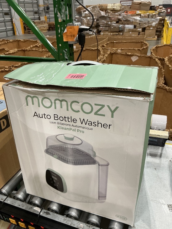 View 3 of [MISSING PARTS] Momcozy KleanPal Pro All-in-One Bottle Washer, Sterilizer & Dryer - White