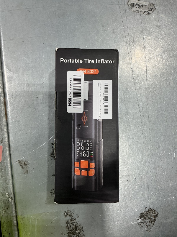 Photo 1 of 150PSI Tire Inflator Portable Air Compressor, Cordless Bike Pump