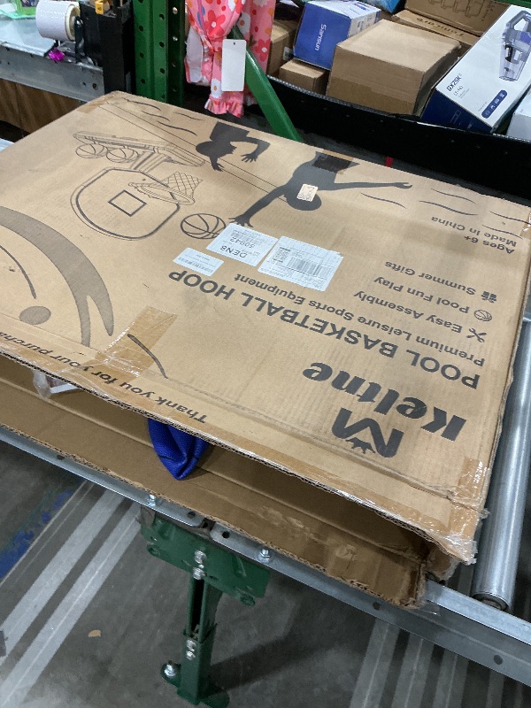 View 2 of [SOLD FOR PARTS] [MISSING ITEMS] Dahivs LED Pool Basketball Hoop