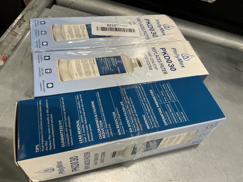 Photo 1 of (3 Pack) DA97-17376B Water Filter for Samsung - White