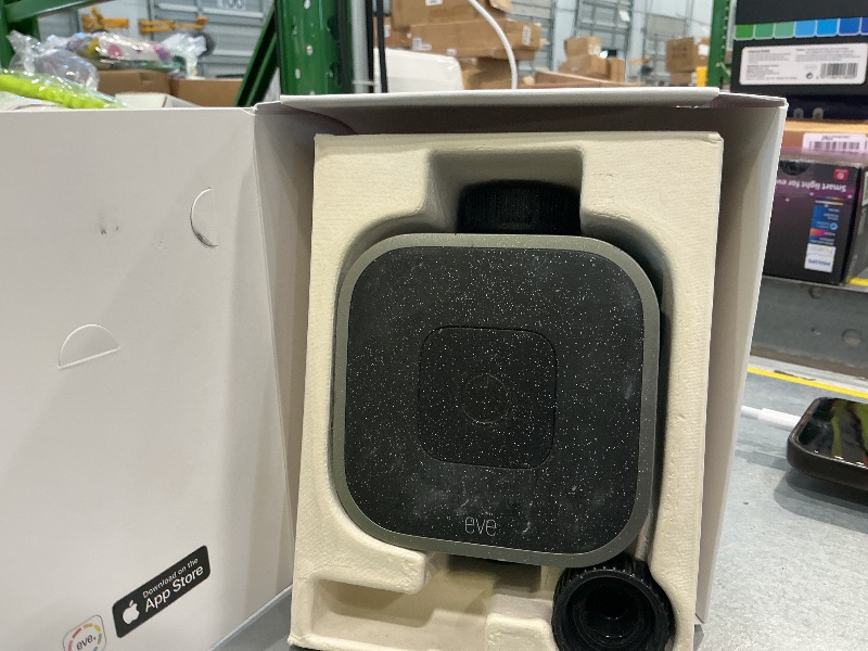 Photo 1 of [Defective] Eve Aqua – Smart Water Controller for Apple Home app or Siri, irrigate Automatically with schedules, Easy to use, Remote Access, no Bridge, Bluetooth/Thread, HomeKit