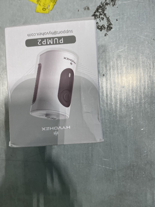 Photo 1 of **View Clerk Notes**HYVOHEX Portable Air Pump, 4000mAh, White