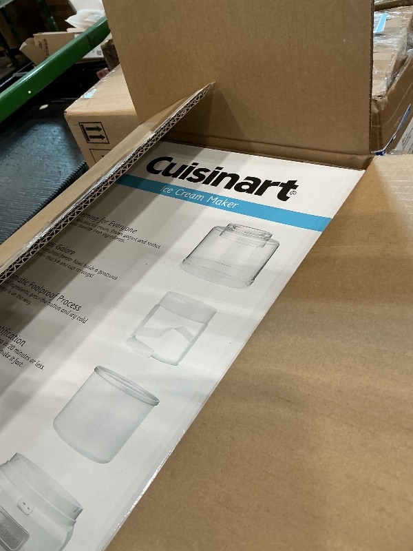 View 2 of [HEAVILY USED] Cuisinart Ice Cream Maker Machine, 1.5 qt