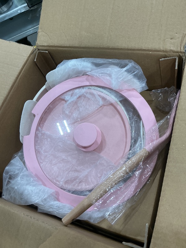 View 2 of [MISSING PARTS] Astercook 21 Pc Pink Nonstick Cookware Set