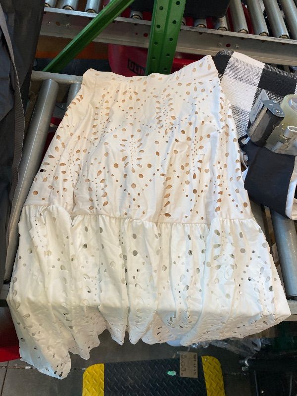 View 3 of [JUST THE SKIRT] FLAXMAKER Solid One Piece V Neck Swimsuit and Skirt, One size
