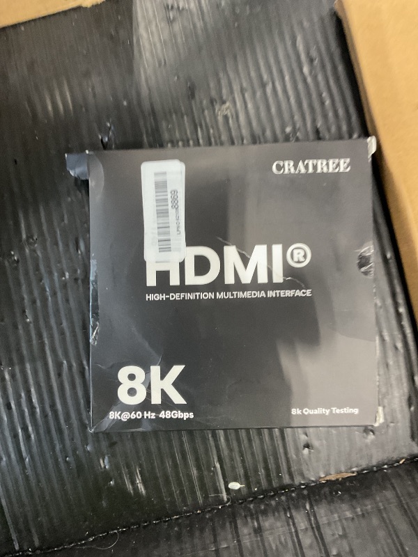 View 2 of 10K 8K HDMI 2.1 Cable 10FT, 48Gbps Ultra High Speed Nylon Braided HDMI Cord