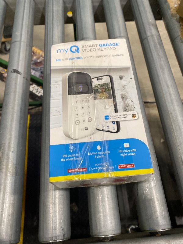 View 4 of *View Clerk Notes*MISSING PIECES*myQ Smart Garage Video Keypad