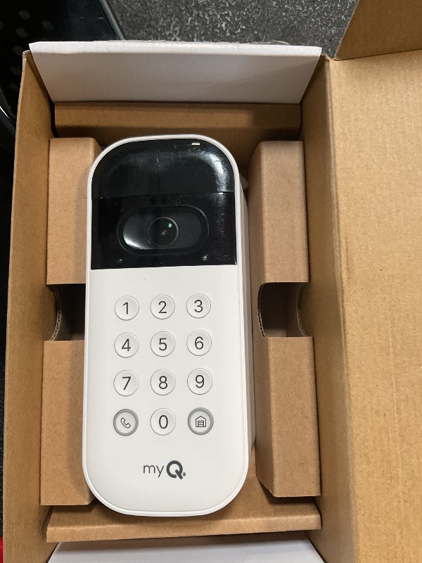 View 3 of *View Clerk Notes*MISSING PIECES*myQ Smart Garage Video Keypad