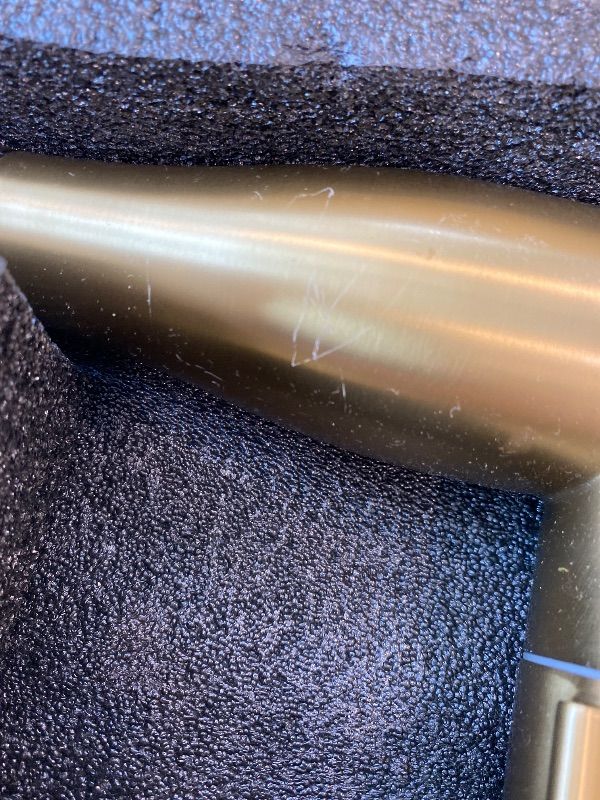 View 4 of [Scratches on faucet] STiLWERK Waterfall Kitchen Faucet with Pull-Down Sprayer – Champagne Gold