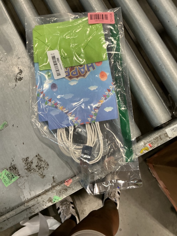 View 2 of [ONLY 5 BAGS] HKAHDID Cartoon Dog Party Gift Bags - 20 Count