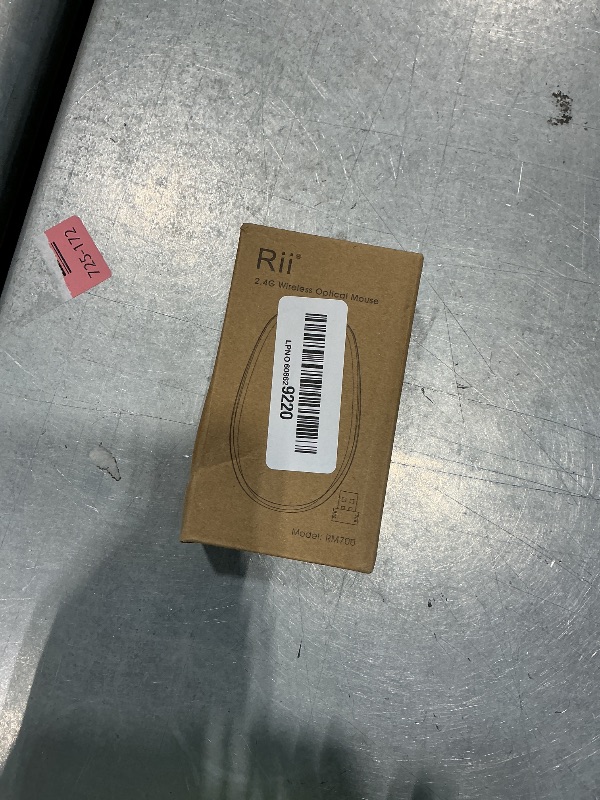 View 2 of [MISSING BACK COVER] Rii RM700 Wireless Mouse (Pink)