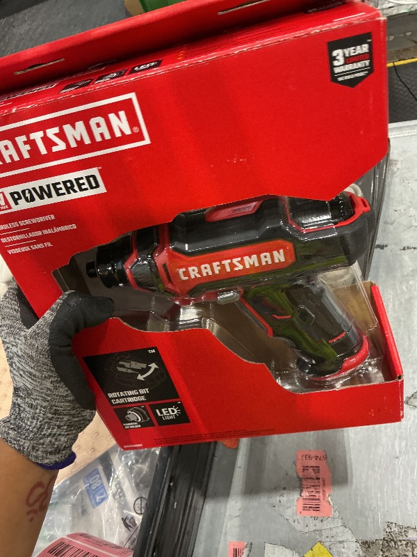 View 2 of [MISSING CHARGER] CRAFTSMAN 4V Cordless Screwdriver