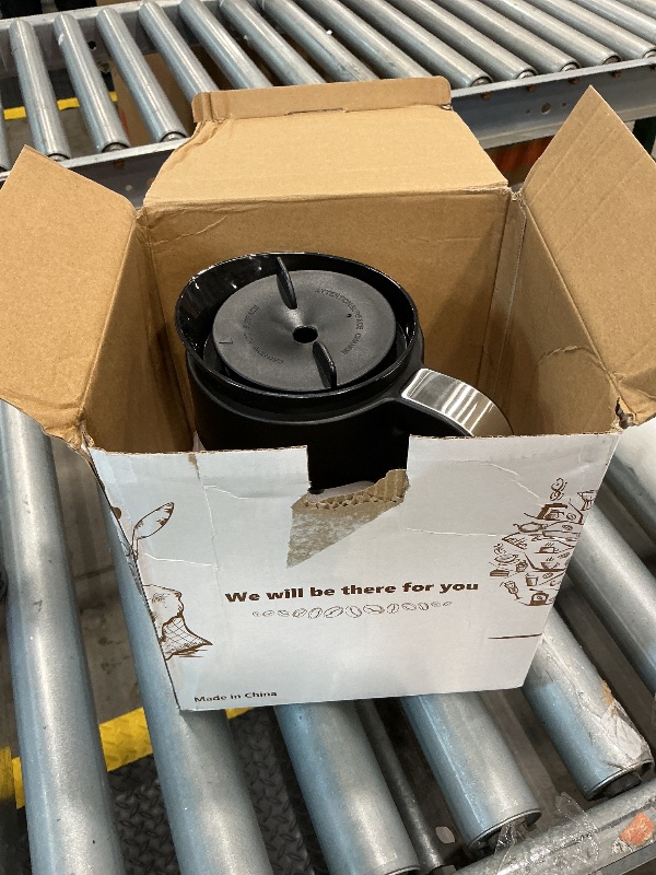 View 2 of 12 Cup Coffee Pot Replacement for Ninja Coffee Maker CFP101 CFP201 CFP301 CFN601 CFP250A CFP300 CFP307, Glass Carafe Replacement with Brew-Through Lid, Ninja Coffee Pot Replacement with Sturdy Handle