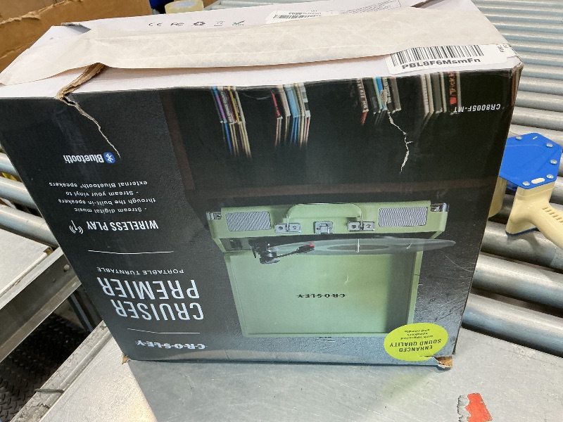 View 2 of **View Clerk Notes**Crosley CR8005F-MT Cruiser Plus Record Player, Mint