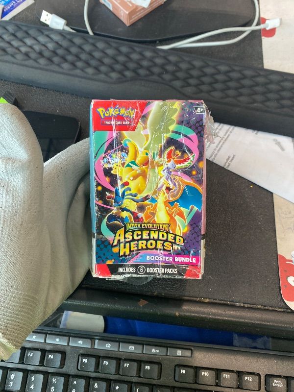 View 4 of [OPENED] Pokémon TCG: Mega Evolution—Ascended Heroes Booster Bundle