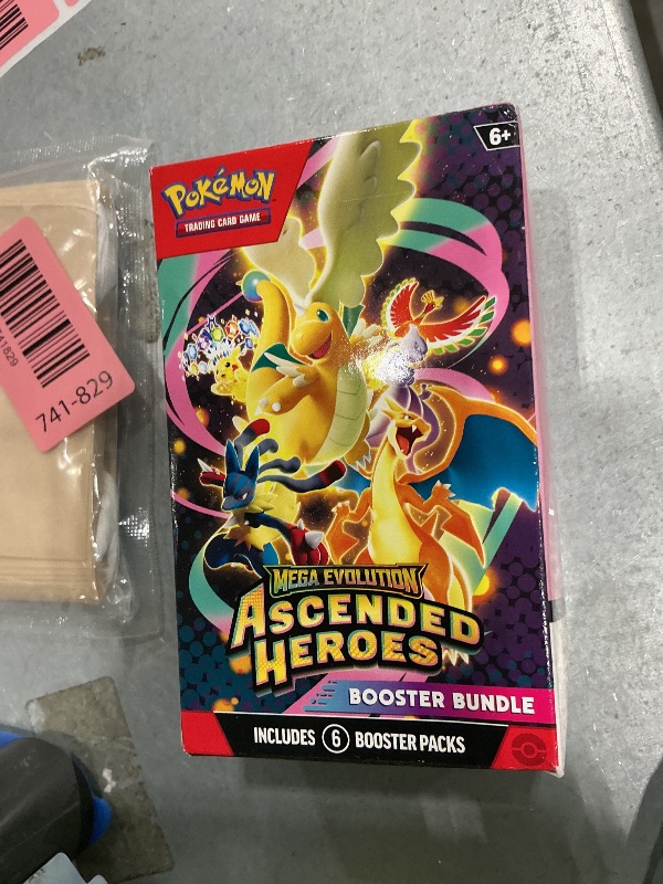View 2 of [OPENED] Pokémon TCG: Mega Evolution—Ascended Heroes Booster Bundle