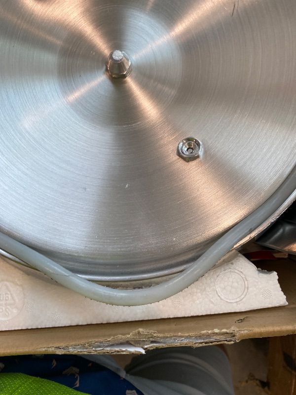 View 3 of [missing pieces and damaged] MAGEFESA Chef 23-Quart Aluminum Pressure Cooker – Stainless Steel Lid, Thermodiffusion Base, 3 Safety Systems, Fast & Even Cooking