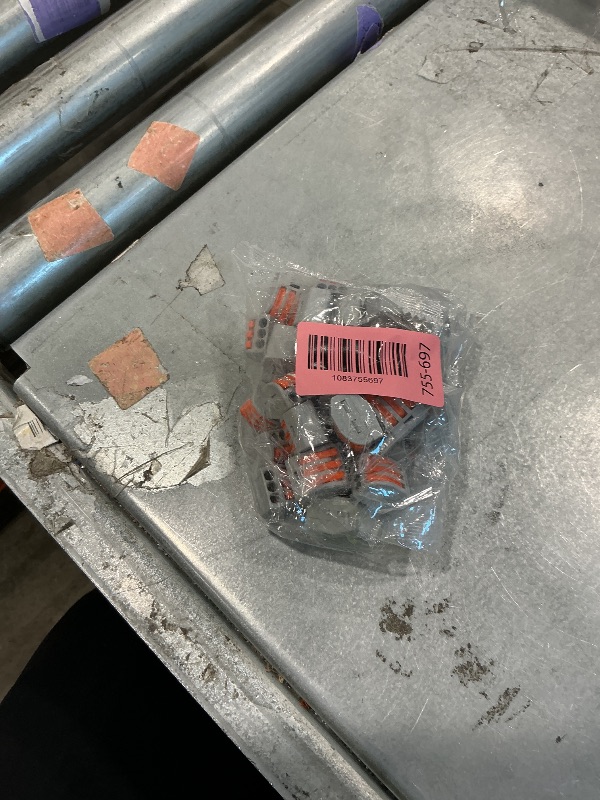 View 2 of 10Pcs 1 in 5 Lever Wire Connector Compact DIY Quick Connect Push-in Splitter Cable Splicing Butt Terminal Block Connectors - Mini Electrical Wire Splice 1 in 5 Out