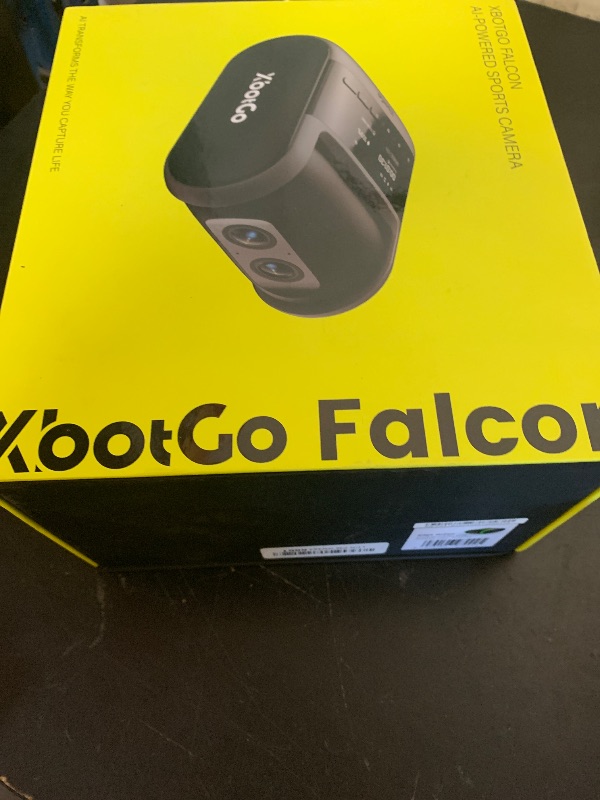 Photo 1 of XbotGo Falcon All-in-One AI Action Camera, 4K Auto Tracking Sport Camera for Soccer, Basketball & Football, Dual-Lens Team Sports Recorder with Live Streaming, No Subscription Required (Edge Green)