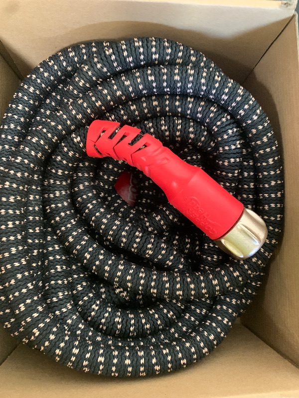 View 3 of Pocket Hose Ballistic 100 FT Expandable Garden Hose w/Pocket Pivot Swivel Connector, Anti-Burst Sleeve Reinforced with Bulletproof Fiber, Lightweight, No-Kink, Compact, UV-Protected, AS SEEN ON TV