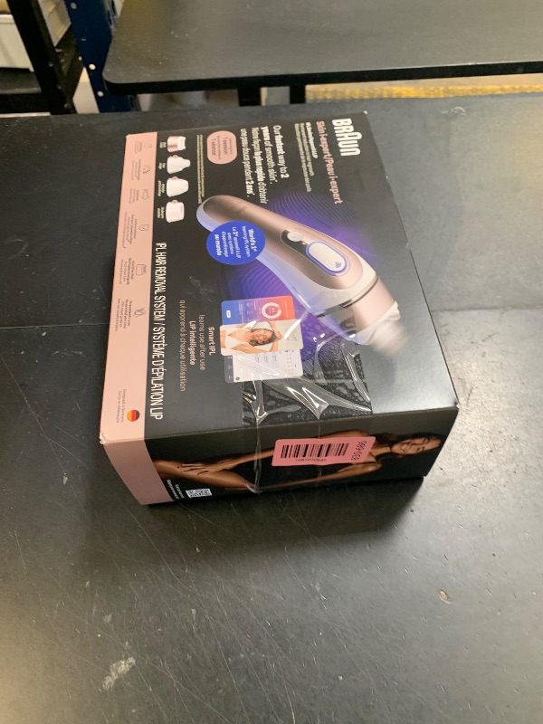 Photo 1 of Braun Skin i-Expert Smart IPL PL7219 at Home Laser Hair Removal for Women and Men with App, Premium Pouch, Venus Razor, 2 Smart Heads, Facial Trimmer