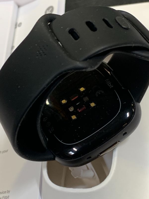 View 2 of Fitbit Versa 4 Fitness Smartwatch with Daily Readiness - 3-Month Google Health Premium Membership Included - GPS, 24/7 Heart Rate, 40+ Exercise Modes, Sleep Tracking - Black/Graphite