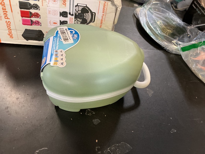 Photo 1 of My Carry Potty - Green Pastel Travel Potty, Award-Winning Portable Toddler Toilet Seat for Kids to Take Everywhere