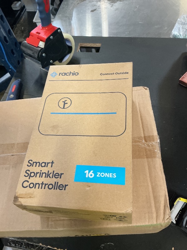 Photo 1 of Rachio WiFi Smart Sprinkler Controller (16-Zone Irrigation Remote Control) – App-Based Scheduling, Local Weather Intelligence, Rain Skips, Easy DIY Install