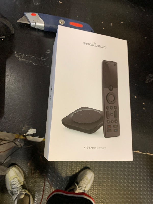 Photo 1 of SofaBaton X1S Universal Remote with Hub, All in One Universal Remote Control with SofaBaton Customize APP, One Touch Activities, Compatible with 60 Devices, Compatible with Alexa Google Assistant