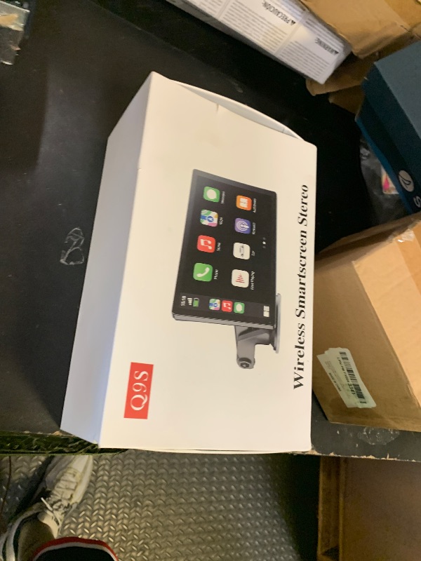 Photo 1 of 9" Wireless Apple Carplay Screen for Car, Portable Touchscreen Apple Carplay & Android Auto with OTA Update, Backup Camera,FM, Voice Control/GPS Navigation/Mirror Link/BT
