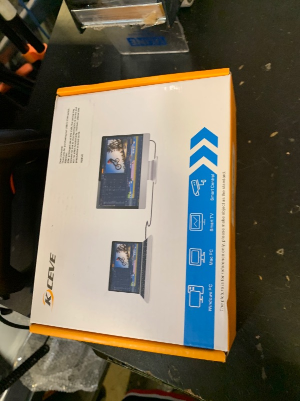 Photo 1 of Thunderbolt 4 KVM Switch 3 Monitors 2 Laptops 4K@60Hz, Displaylink USB C Docking Station 3 Monitor KVM for Windows Mac M1 M2 M3 M4, Extended Triple Displays,PD 100W,USB 3.0,USB 3.2,SD/TF,1G Ethernet