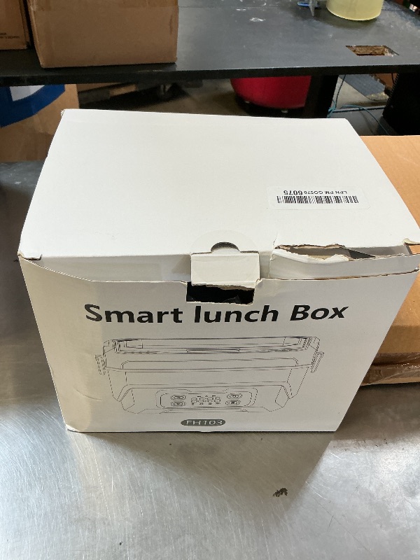 View 2 of Ama pear Heated Lunch Box for Men, Electric Lunch Box for Adults, 6.3 Cup Portable Food Warmer, 24000mAh Rechargeable Self Heating Food Heater for Truck Driver Traveler Office Worker
