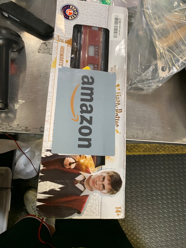 Photo 1 of Lionel Hogwarts Add-On Coach Car, O Gauge Model Train Car, Harry Potter Passenger Coach with Interior Illumination, Operating Couplers & Hogwarts Coat of Arms, Age 14+