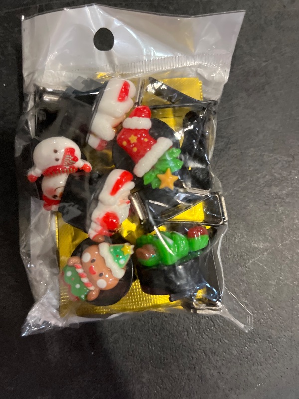 Photo 1 of 6pcs Car Perfume Clip Christmas Car Decoration Winter Car Decor Christmas