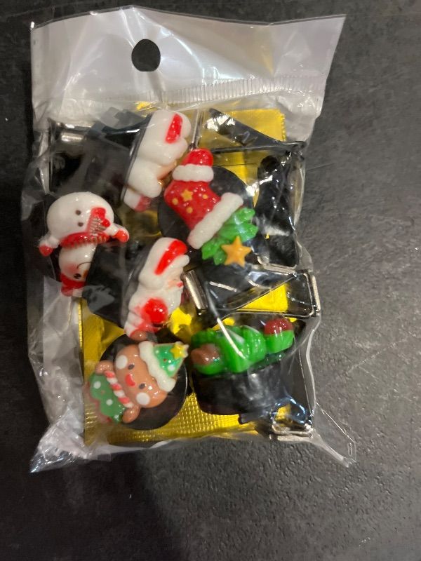 Photo 1 of 6pcs Car Perfume Clip Christmas Car Decoration Winter Car Decor Christmas