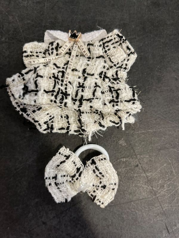 Photo 1 of 17cm Labubu Doll Ceramic Labobo 17cm Cute Figurine Casual Clothing Outfit Dress Elegant Replacement Dress/Clothes For Labubu