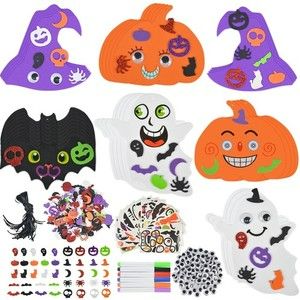 Photo 1 of 318-piece Halloween Foam Craft Kit