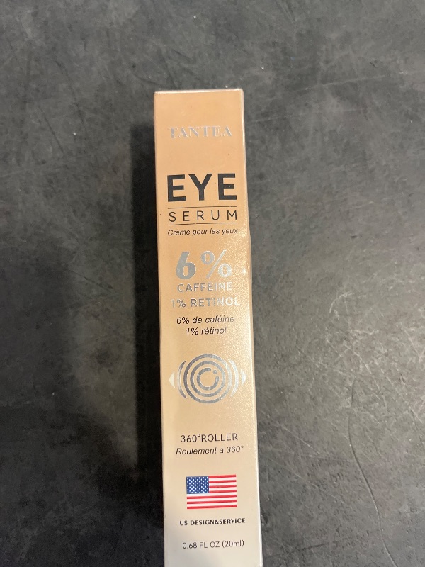 Photo 1 of 6% Caffeine Eye Cream for Dark Circles & Puffiness, 1% Retinol Eye Serum for Under Eyes Bags, Anti-Aging Eyes Cream for Men and Women