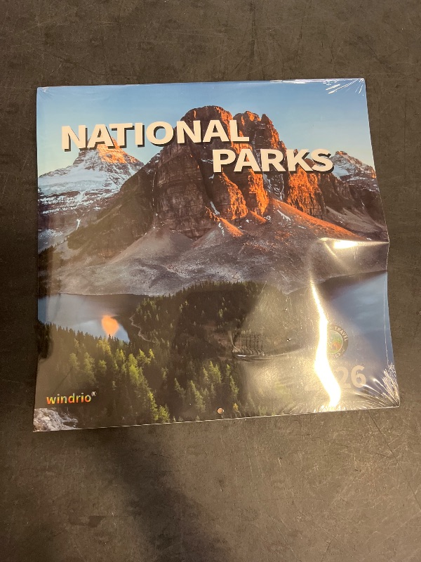 Photo 1 of 2026 Wall Calendar,Calendar 2026, November 2025 - December 2026, Wall Calendar National Parks, 12" x 24" Opened,Full Page Months Thick & Sturdy Paper for Calendar Organizing & Planning
