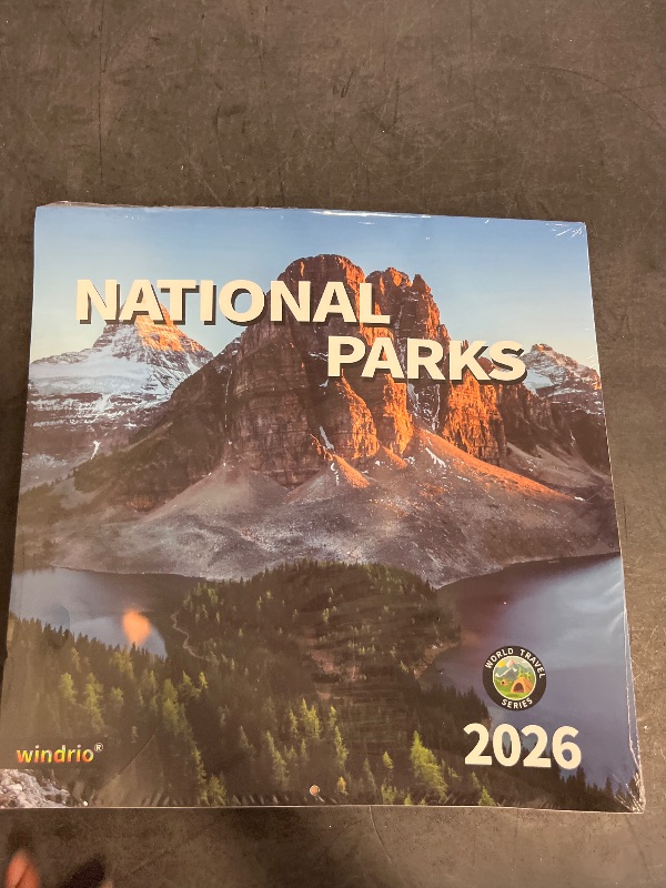 Photo 1 of 2026 Wall Calendar,Calendar 2026, November 2025 - December 2026, Wall Calendar National Parks, 12" x 24" Opened,Full Page Months Thick & Sturdy Paper for Calendar Organizing & Planning