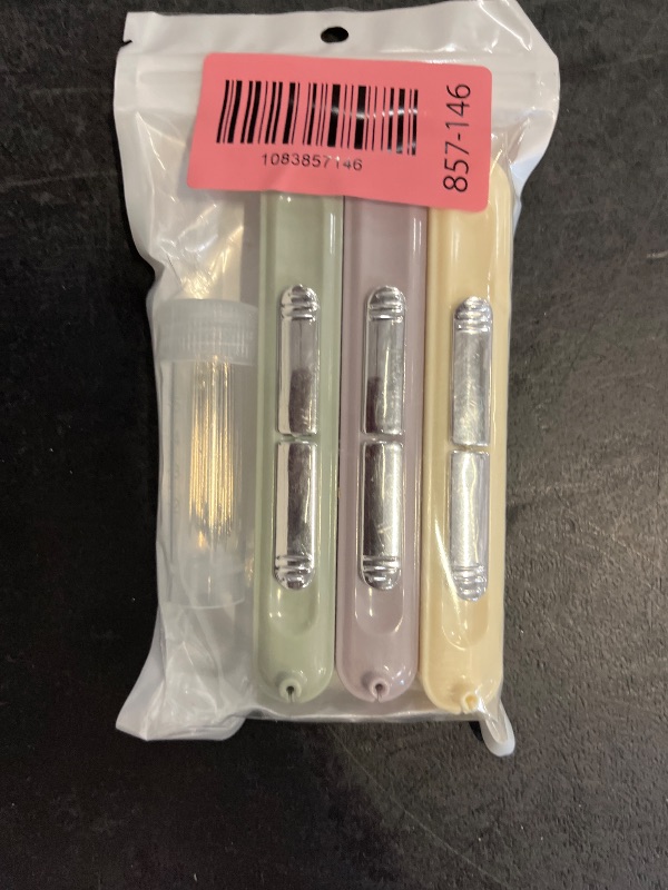 Photo 1 of 2 in 1 Needle Threader Seam Ripper?Upgraded Retractable Needle Threader and Seam Ripper Tool,Suitable for Hand Sewing Knitting Craft Sewing Supplies Needle Threader(3PCS+Needle)