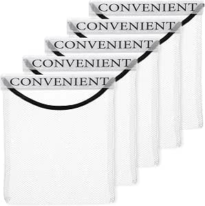 Photo 1 of 5pcs Sticky Mesh Holder Bag,Trash Bag Holder Dispenser Sticky Wall Mount, Net Bag Dispenser for Plastic Bags Grocery Bags Storage for Home and Kitchen