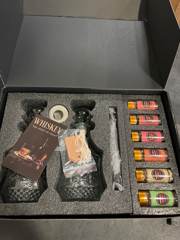 Photo 1 of Alcohol Infusion Kit,14 Natural DIY Whiskey Making Kit for Infusing Bourbon,Tequila, Rum with Custom Botanicals, Perfect Alcohol Infusion Kits Stocking Stuffers for Men for Men, Dad, Husband