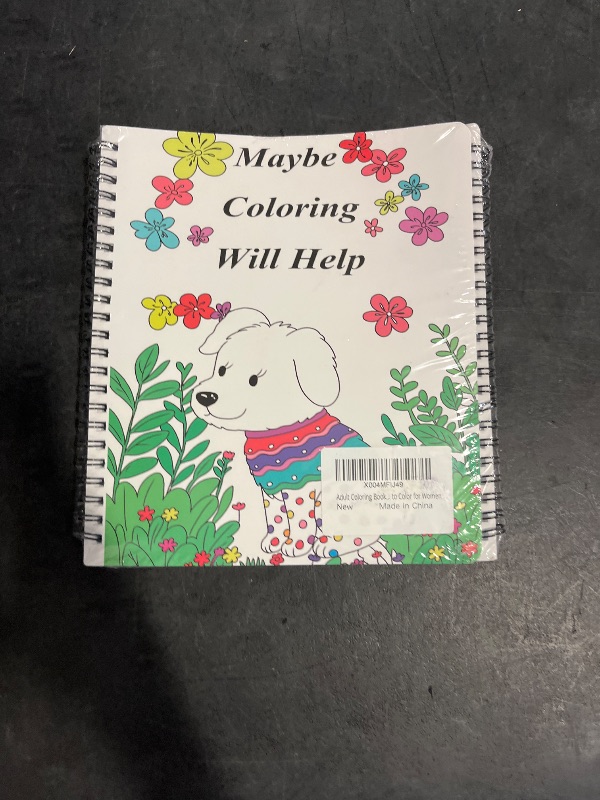 Photo 1 of Adult Coloring Books Set of 2, Coloring Books for Adults Relaxation, with Funny Words & Mindfulness Coloring Book -The Perfect Relaxation and Relieve Anxiety Gift for Women