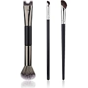 View 1 of Sculpting Dual-End Nose Brush, 2-in-1 Nose Contour Brush, Angled Makeup Brush for Sculpting and Defining Nose Contour