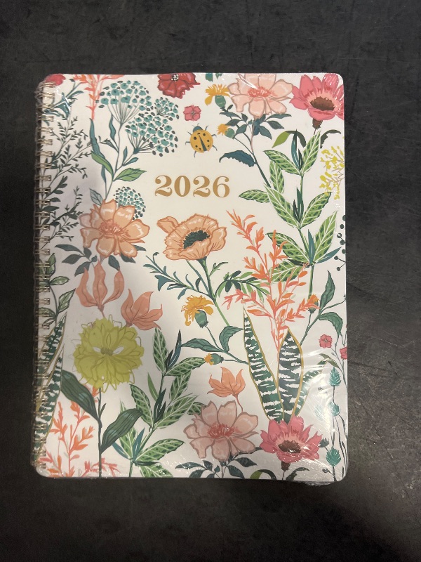 Photo 1 of 2026 Planner – Weekly  Monthly Planner 2026, Jan. 2026 – Dec. 2026, 8.5" x 11" with Colorful Tabs, Flexible Cover, Thick Paper, Twin-Wire Binding, Back Pocket, To-Do Notes