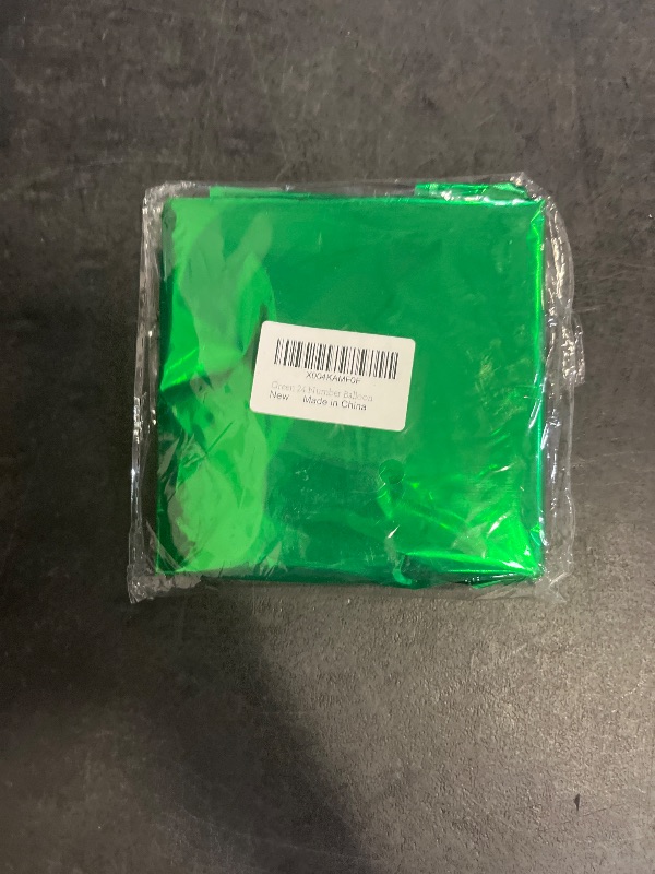 Photo 1 of 40 Inch Green Large Number 24 Birthday Balloon, Giant Number24 42 Balloons, Foil Mylar Big Balloons for Anniversary Graduation Supplies Decorations