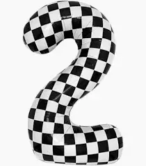 Photo 1 of 40 Inch Large Foil Helium Number Balloon Birthday Wedding Party 0-9 (Checkered, 2)